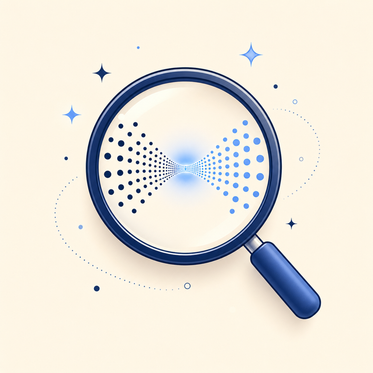 AI가 반복 패턴과 병목을 진단하는 아이콘